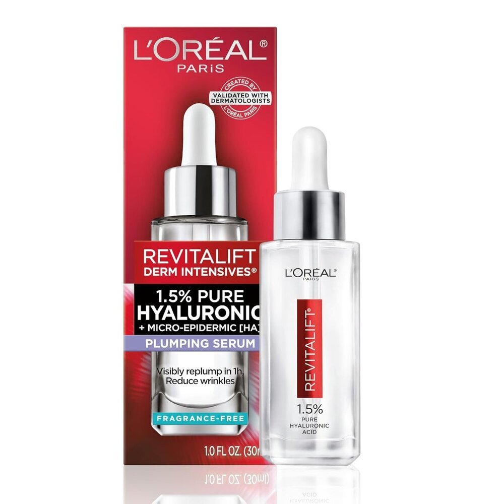 Revitalift 1.5% Pure Hyaluronic Acid Serum for Face, Anti Aging Serum to Hydrate